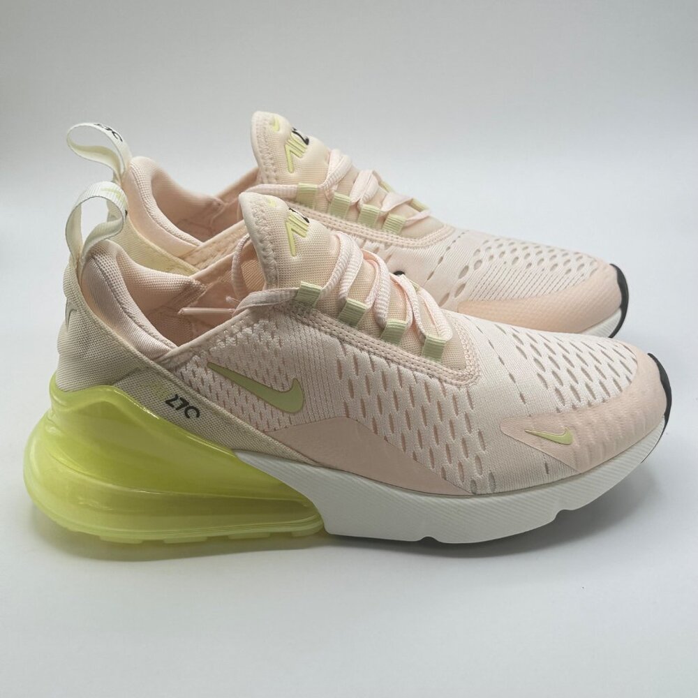 Women Nike Air Max 270 Guava Ice Life Lime Sail Black  AH6789-802 Size 7 No Box - Picture 3 of 10